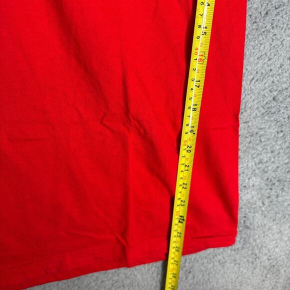 Vintage Kamehameha T Shirt Adult Large Red Crew Neck Makaha Hawaii - Picture 3 of 9